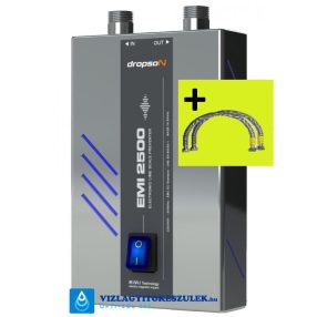  DROPSON EMI 2500 - vízkövesedés gátló készülék + ajándék bekötőcsövekkel