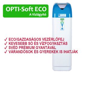   OPTI-Soft ECO-100-VR34 vízlágyító berendezés - MINDEN KOROSZTÁLY IHATJA A VIZÉT